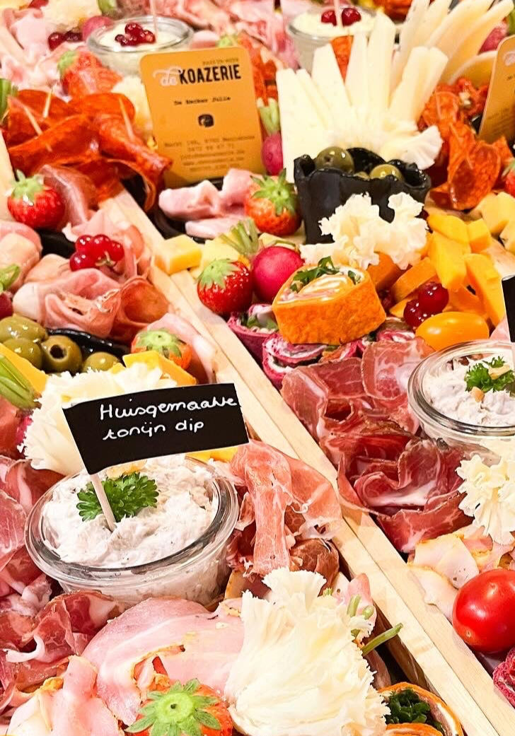 Tapasplank als aperitief "Deluxe"