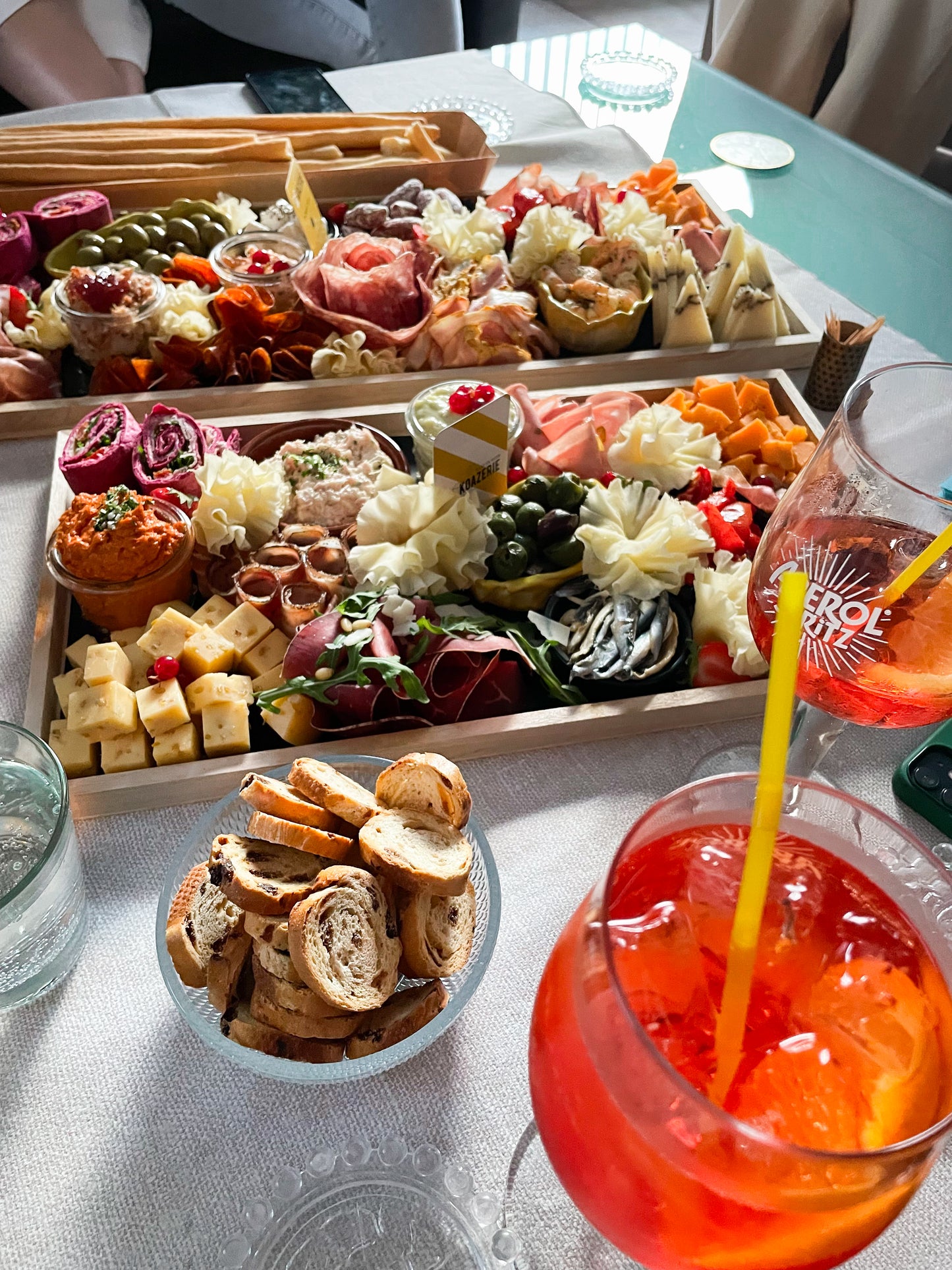 Tapasplank als aperitief "Deluxe"